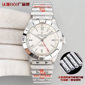 B01 Factory - Breitling Mechanical Chronograph Dual Time Zone Automatic Mechanic