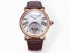 V2 version of Cartier Ap10 1. The tourbillon is electroplated white, matching th