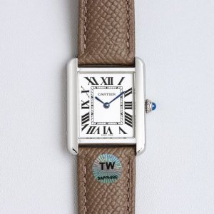 Tw New Style ~ Elephant Gray Cartier Tank Solo Series, A Versatile And Cost-Effe