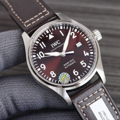 Upgraded version of IWC Pilot Mark XVIII series super copy upgrade as follows: 1