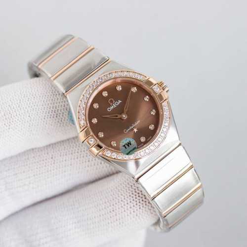 40Mm New Arrival; Top Version! Tw Factory Omega Women's Constellation Series 28M