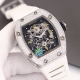 White Diamond 1900 Gold Diamond H8 Richard Mille RM17-01 features the brand's si