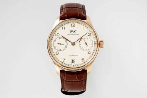 Zf Portugieser 7-Day Kinetic Mechanical Watch, Model IW500713. Born in the 1930s