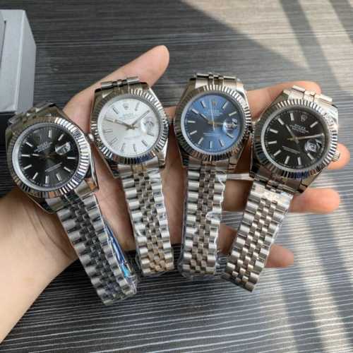 Rolex Oyster Perpetual Datejust 41Mm Watchoyster Case With Triangular Fluted Out