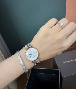 Emporio Armani Armani Starry Sky Diamond Watch Quartz Movement Stainless Steel S
