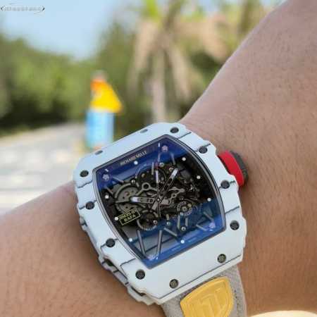New Factory - Richard Mille Rm 35-01 Rafael Nadal Carbon Fiber Watch, The Entry - Click Image to Close