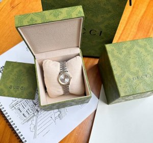Explore the 2025 Early Spring Gucci G-Timeless Quartz Collection. The watch has