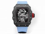 The Richard Mille RM27-02 is a sports tourbillon watch, featuring an ultra-light