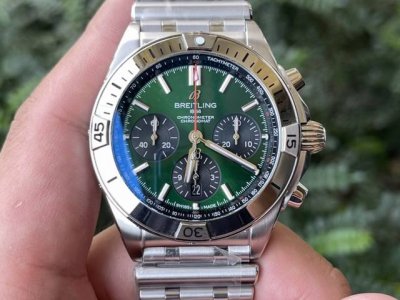 Tf New product - Mechanical Chronograph Series Stainless Steel Cloud Silver Auto