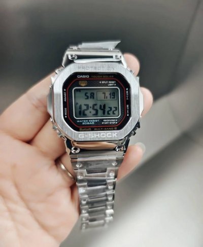 delivery photos, finally shipped! Little gold brick, gold Gmw-B5000D-1Jfb5000 35