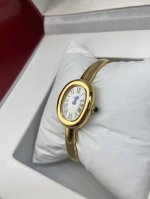 New Bathtub Bracelet Watch With Certificate Cartier Classic Bathtub Series Baign