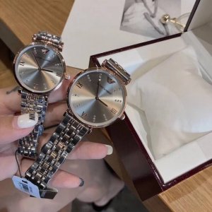 Popular Armani couple watches, high-quality imported quartz movement, original