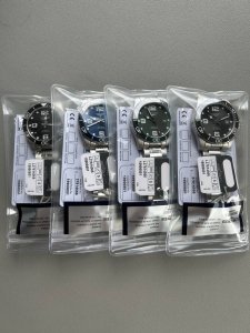 Longines Aquamarine series stainless steel case, three codes match, equipped wit