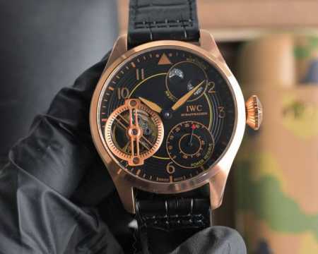 IWC Little Prince Pilot's Watch, Constant Force Tourbillon!!! Power reserve up - Click Image to Close