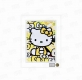 Death Nyc Hello Kitty Yellow limited edition framed 44.5*57.5Cm home decoration