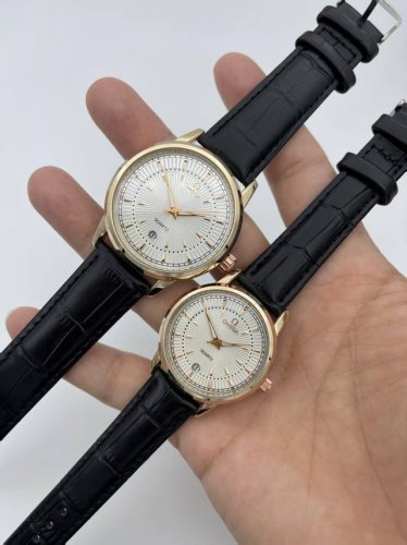 Omega Couple Watch. 's Latest Omega Couple Watch With An Ipg Case, Water-Resista