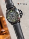 Panerai, a watch that embodies high-end quality. Six-hand display, quartz second
