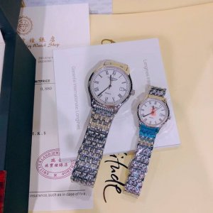 Longines Lyre Series, Couples Model....Stainless steel strap, non-fading sapphir