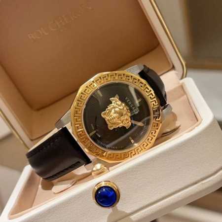 Versace Latest model from Versace, mysterious time quartz women's watch, simple - Click Image to Close