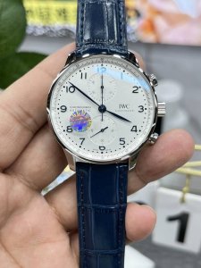 Zf IWC Portuguese Chronograph with transparent back DDD