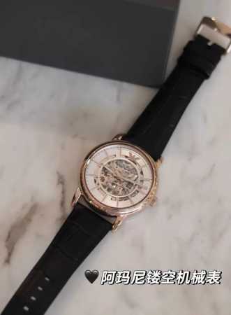 Armani mechanical original quality Super good details and workmanship Three-code - Click Image to Close