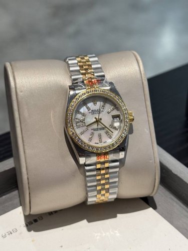 Rolex Datejust Series Classic Women's Solid Steel Band - Original Press Buckle I
