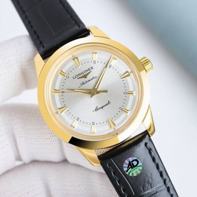 White + Gold Af Factory's new Longines Conquest three-hand watch arrives in sty