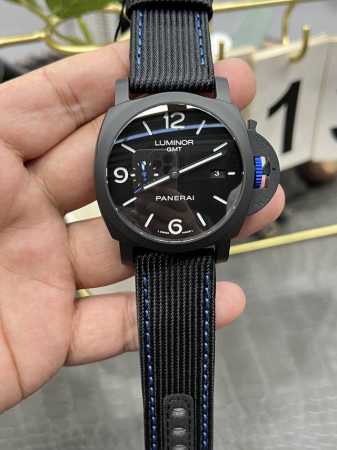 Vs Panerai PAM1176 series 44mm black ceramic with P11700 fully automatic mechani - Click Image to Close