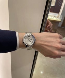 Cartier Ballonbleu Original mold top synchronization Type: Top luxury men's auto