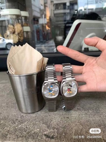 Valentine's Day is coming. Unique combinations are cool. Omega TV Mickey Mouse v