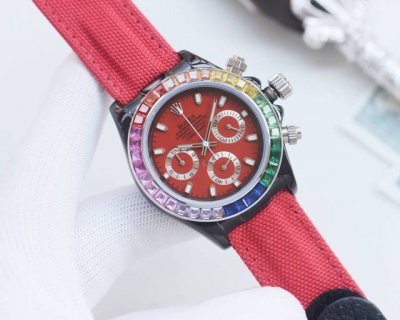 New Rolex Daytona Series 316L Stainless Steel Case, 43Mm In Size, Mineral-Coated
