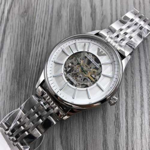 Armani Model Ar1945 Case 316L Stainless Steel Reinforced Mineral Glass Strap 316