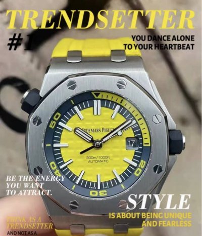Ap Audemars Piguet 15710St four-color limited edition, today is the last fluores
