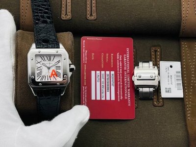 The Highest Version In The Market, Top-Grade Cartier Santos 100Th Anniversary Ed