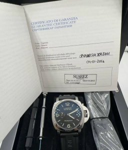 Panerai Pam00312, Lumimor 1950 series, 44mm case diameter, automatic mechanical