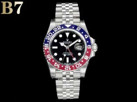B7 Factory Rolex GMT upgraded version. Made of consistent 904L steel, the watch - Click Image to Close