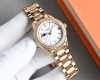 Gold +50 Patek Philippe Ladies' Jewelry Collection Moon Phase Series With 9-Digi