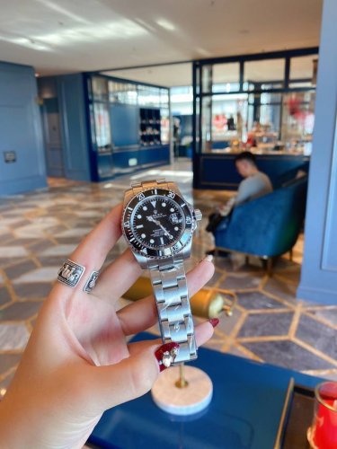 High-quality Rolex Green Submariner mechanical movement, stainless steel market