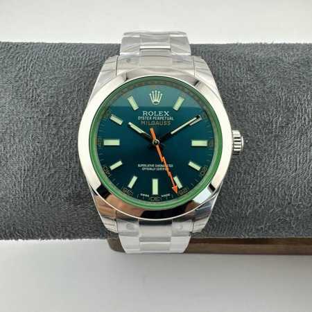 Rolex Milgauss series, 1 0 lightning needle green glass 904L highest version, b - Click Image to Close