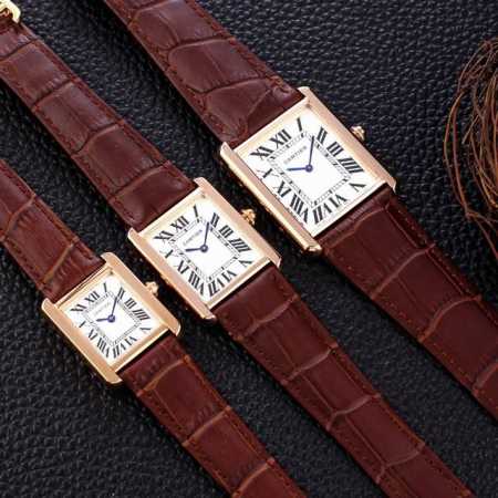 Price: 30 (Ddd) Brand: Cartier Type: 2-hand ultra-thin Tank series couple watch - Click Image to Close
