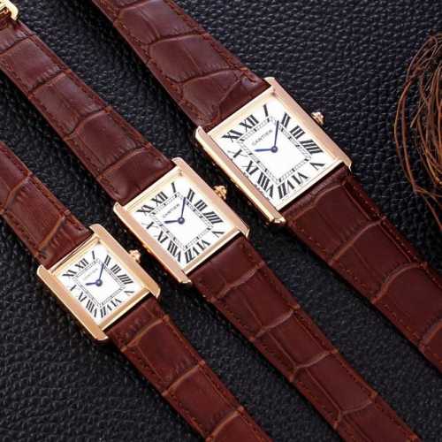 Price: 30 (Ddd) Brand: Cartier Type: 2-hand ultra-thin Tank series couple watch