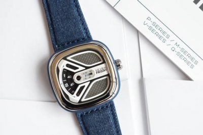 Exclusive New Original Seven Fridays Automatic Mechanical Men's Watch Sf-M 50 Wi
