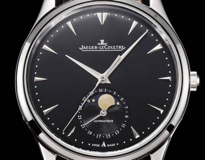 Jaeger-LeCoultre Master Moon Phase Dress Men's Watch Q1368420. Case diameter 39m