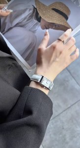 New Jaeger-LeCoultre Classic Reverso Luxury Women's Watch Kiss Kiss Stainless st