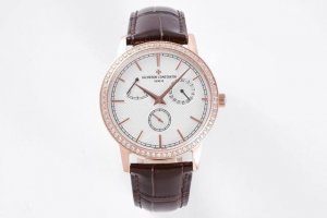 Rmf A meticulously crafted Vacheron Constantin Patrimony watch. Case size: 41.5m