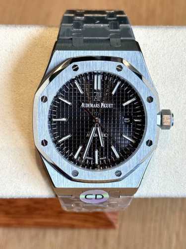 Audemars Piguet Royal Oak 15 Men's Watch, Dial 41mm, Movement 2813 Fully Automat