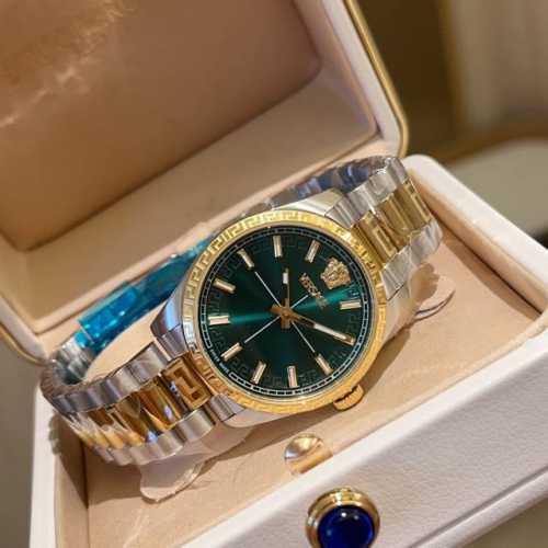 Versace Millenyium Lady watch, with the brand's iconic Medusa and Versace Logo a
