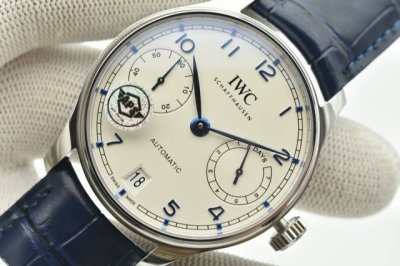 Iwc Iwc Portuguese Series 7-Day Power Reserve Mechanical Watch, Model Iw500713.
