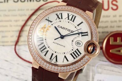 The Af has made a comeback. The Cartier 42mm Blue Balloon watch retains its lege