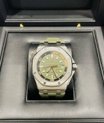 Audemars Piguet Royal Oak 15720St Avocado Green. The Audemars Piguet Royal Oak O